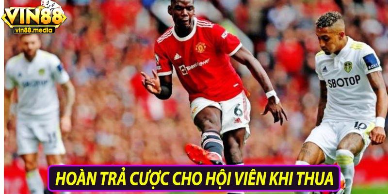Hoàn trả cược cho hội viên khi thua